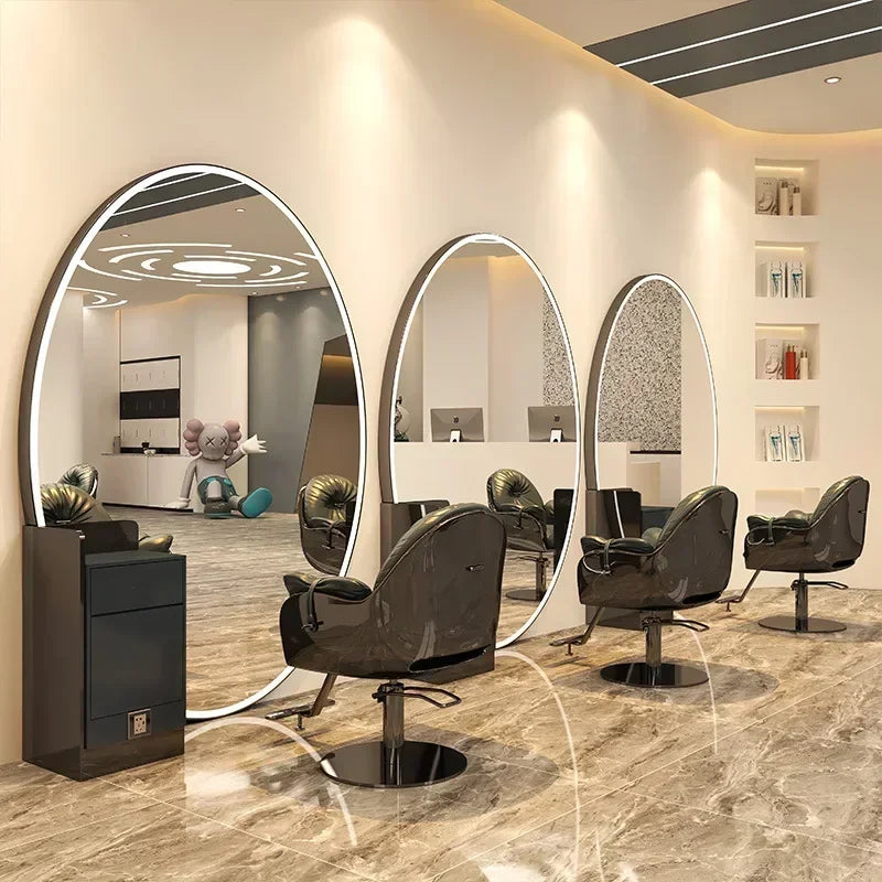 Shampoo Barber Chair Simplicity Wheels Swivel Salon Chair Hair Stylist Facial Sillas Cosmetic Aesthetic Salon Furniture