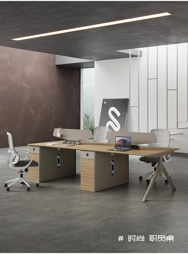 Conference Table Simple Modern Meeting Office Rectangular Business Negotiation Environmental Protection Large And Small Conferen