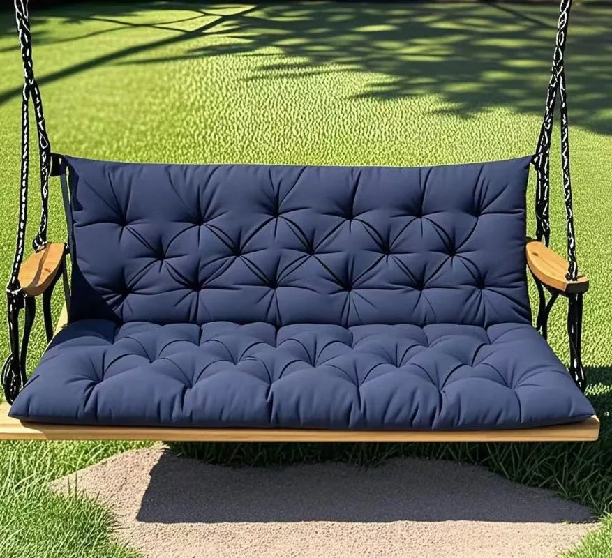 100x150cm Outdoor Hanging Chair Bench Cushion Swing Replacement Cushion Thick Garden Swing Cushion Swing Replacement