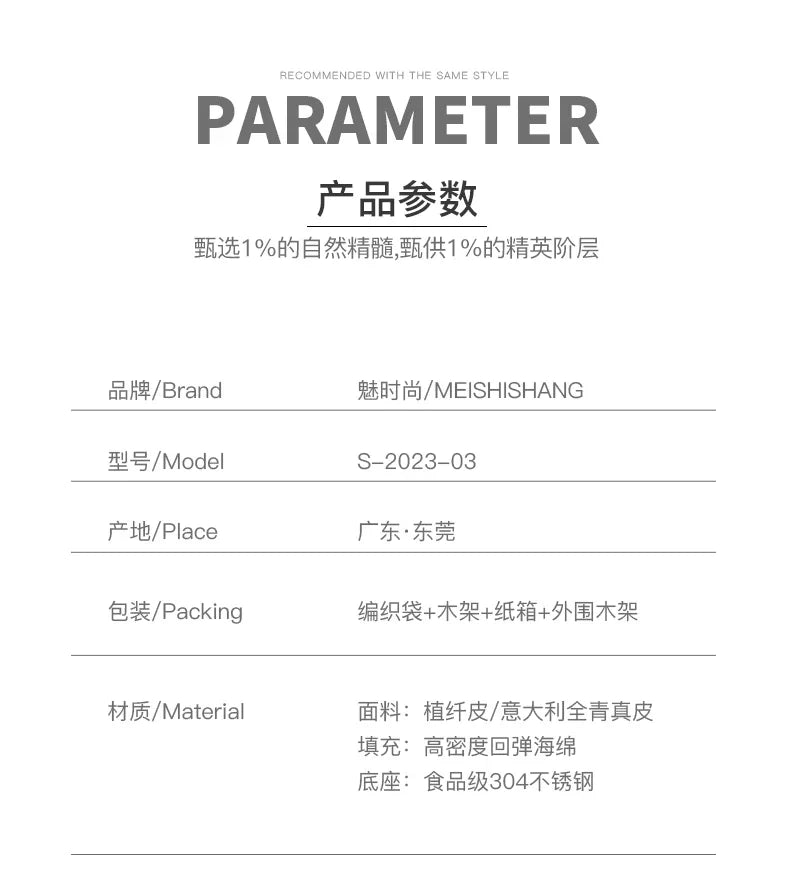 Two-color U-shaped villa leather sofa, modern light luxury semi-curved sofa