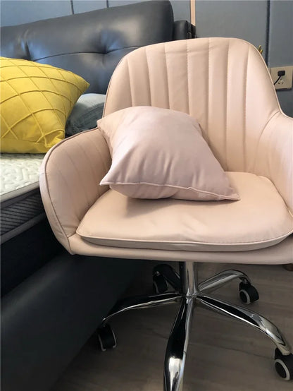 Leisure Bedroom Student Dormitory Computer Chair Home Furniture Backrest Office Chairs Front Desk Hotel Lifting Swivel Armchair
