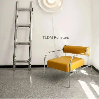 Light Luxury and Comfortable Backrest Dressing Chairs To Relax Bedroom Sofa Chair Lounge Chair Balcony Leisure Chairs Furniture