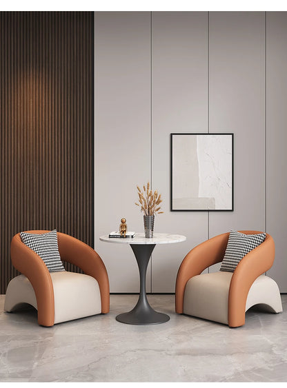 Living Room Chairs Modern Upholstered Armchair Accent Lounge Chair Comfortable Home Furniture Hotel Lobby Reception Salon