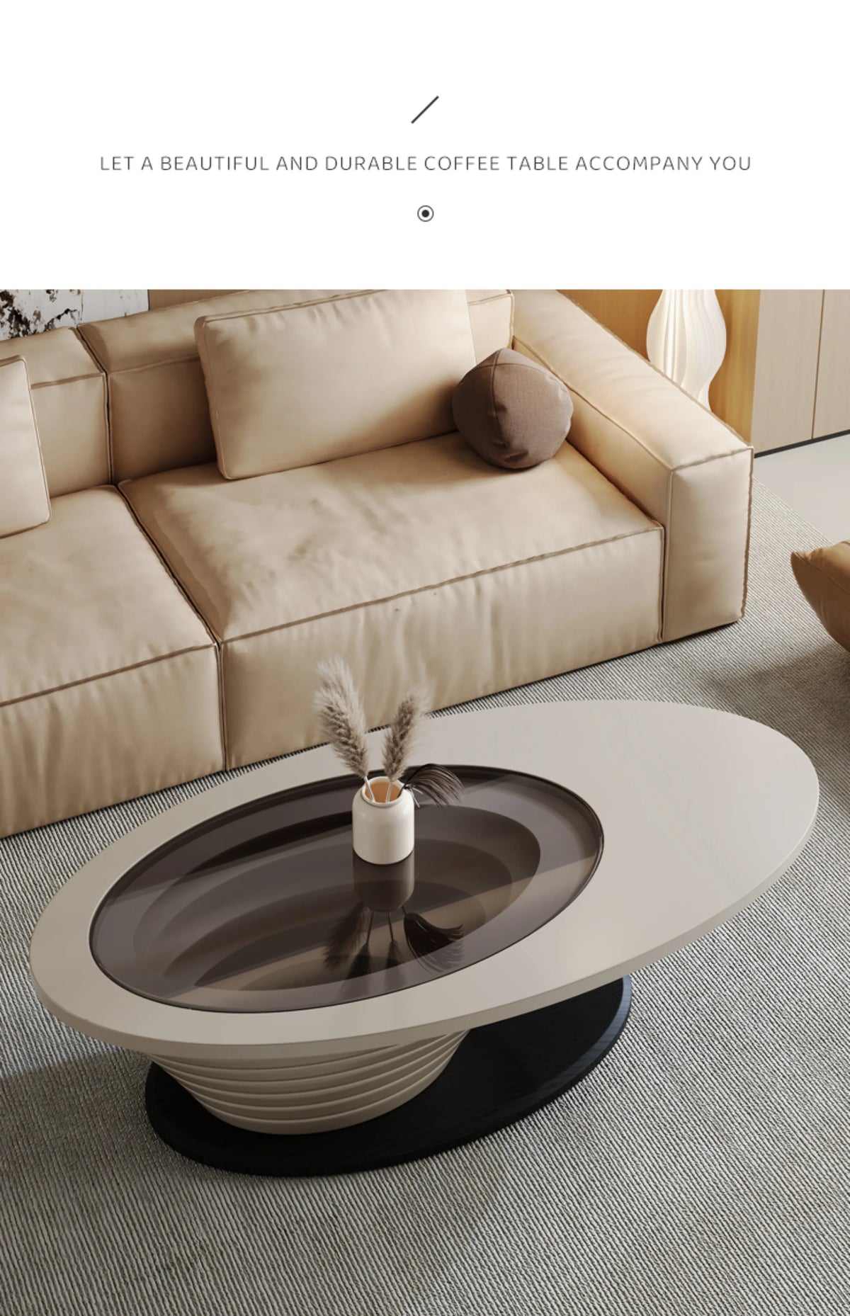 Round Designer Coffee Table Books Nordic Aesthetic Unique Coffee Table Glass Living Room Modern Mesa Auxiliar Salon Furniture