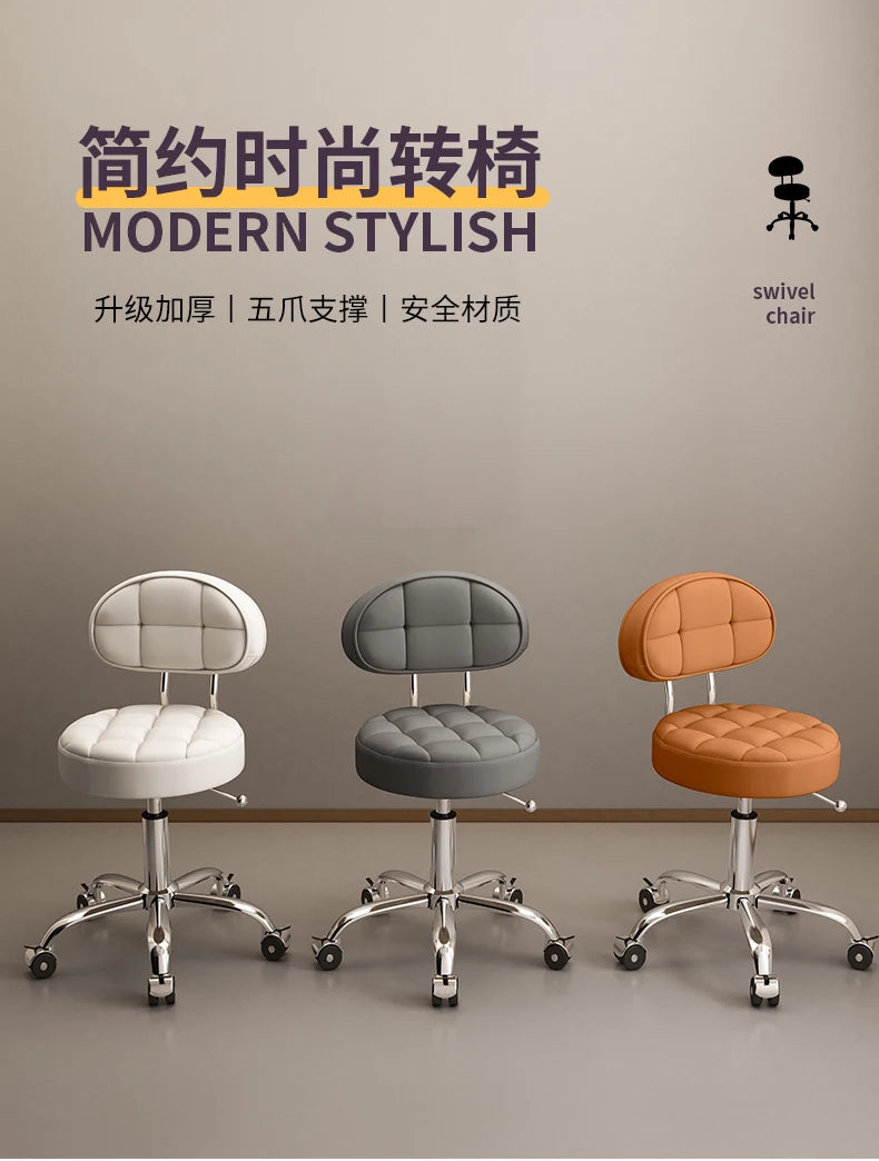 Beauty Barber Chairs Styling Accessories Equipment Salon Chair Ergonomic Professional Hairdressing Armchairs Salon Furniture