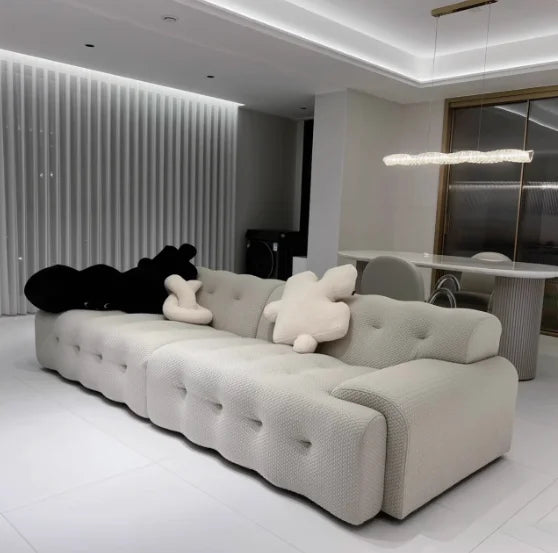-For Sofas Armrest Luxury Puff Designer Floor Sofas Sectional Large Entertainment Throne Divano Postmodern Furn