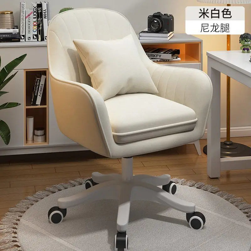 Modern Velvet Swivel Office Chair with Adjustable Height and Ergonomic Design Elegant Velvet Office Chair with Swivel Base