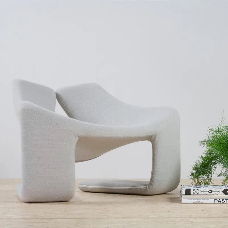 Creative fabric leisure single chair FRP special-shaped hotel leisure chair