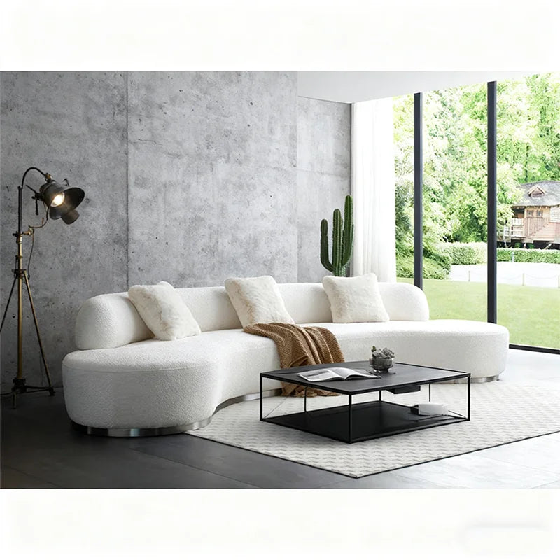 # Customized Special Shape Cloud Sofa Set Furniture for Living Room Hotel Apartment Hall Eco-friendly Comfortable Soft