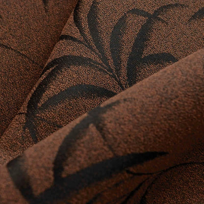 HQYQJJHYR Modern High Quality Colored Jacquard Brown Thickened Blackout Curtains for Living Room  Luxury Bedroom Kitchen Curtain