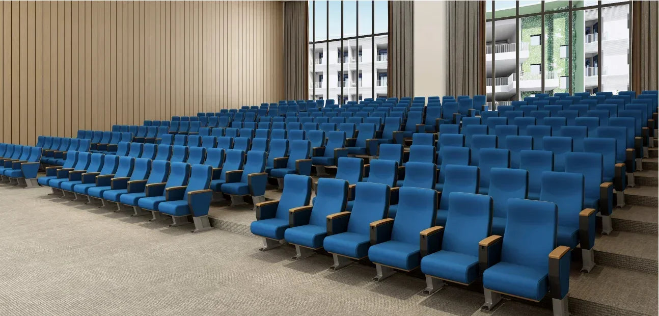 Theater Chair New Design Auditorium With Writing Table For School Lecture Hall And Church