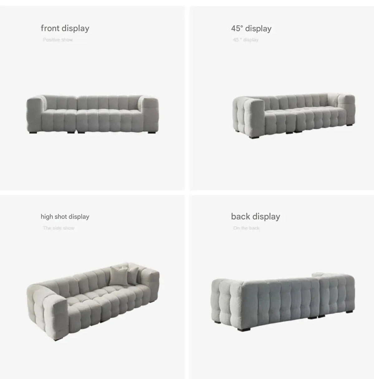 Nordic Luxury Puff Sofa Relaxing Comfortable Modern Designer Sofa Single Elegant Soft Canape Salon De Luxe Home Furniture