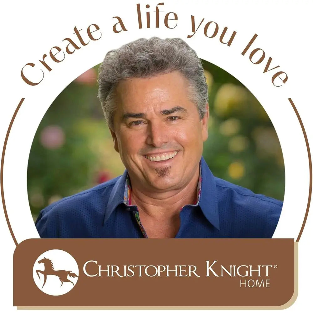 Modern Upholstered Ottoman, White & Walnut, Large Sofa Footrest for Living Room