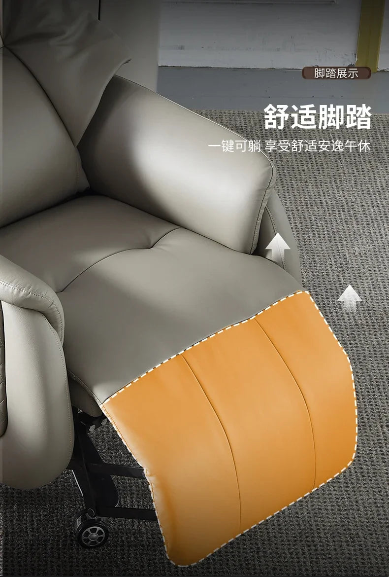 Comfortable Interior Office Chair Weightless Luxury Footrest Office Chair Conference Adjustable Silla De Oficina House Furniture