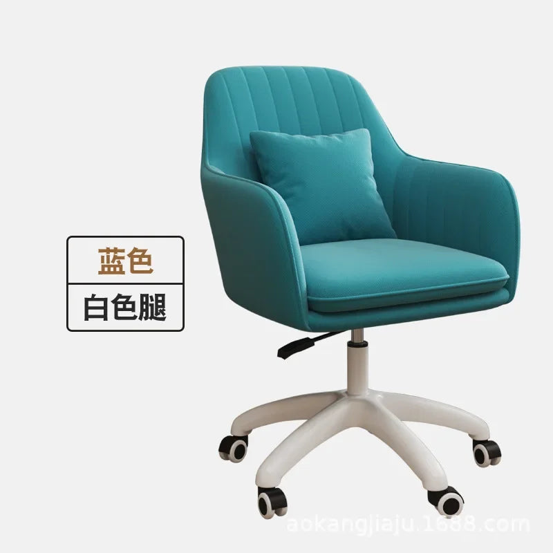 Modern Simple Computer Chair - Home Office & Gaming Use,Casual Design&Armrest, Suitable for Desk or Bedroom, Comfortable Seating