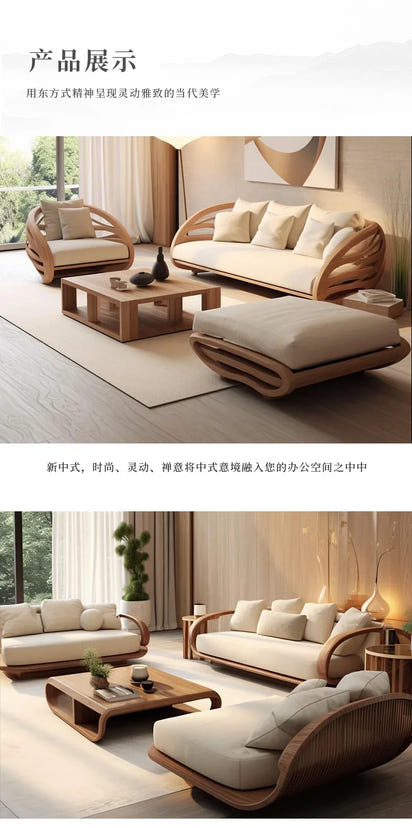 A couch Minimalistic Wooden Sofa Stools Recliners Modern 3 Seater Lazy Living Room Couch Lounge Mini China Sofas Camas Furniture