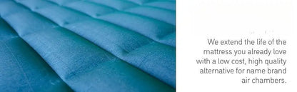 W_Sleep Number | Select Comfort and Other Name Brands Compatible Air Chamber Eastern King Size | 72" L x 34" W x 6" H Portable