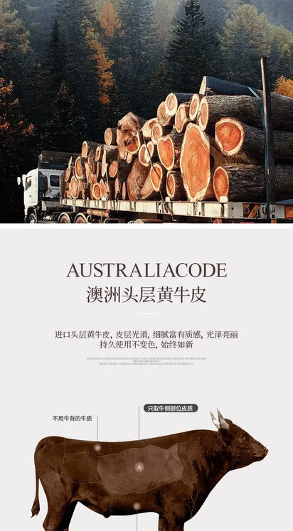 QQ132 American Style Genuine Leather Art Solid Wood Sofa Country  Light Luxury Retro European Style Combination Carved Solid Woo