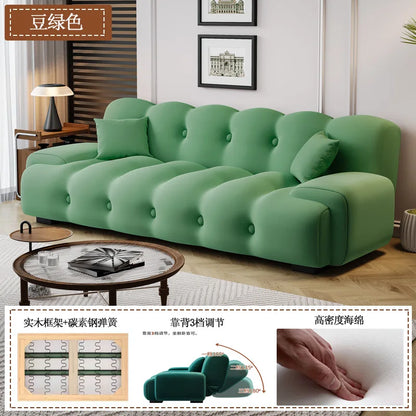 Minimalist Designer Living Room Sofas Versatile Nordic Puff Living Room Sofas Lounge Modern Divano Moderno Home Furniture