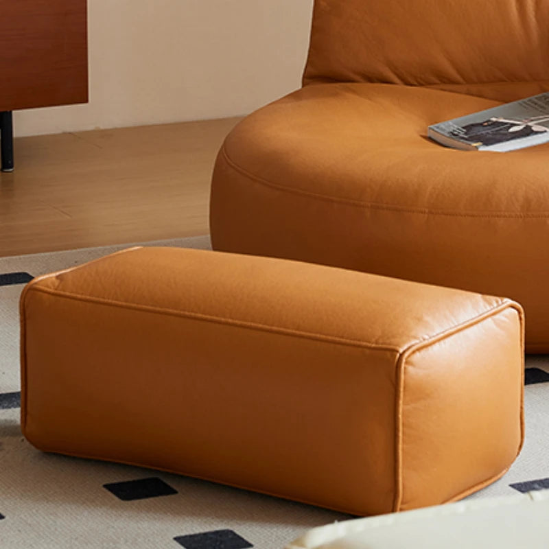 OTAUTAU Faux Leather Bean Bag Cover SF511【No Filler Inside! You Need To Buy Filler By Yourself !】