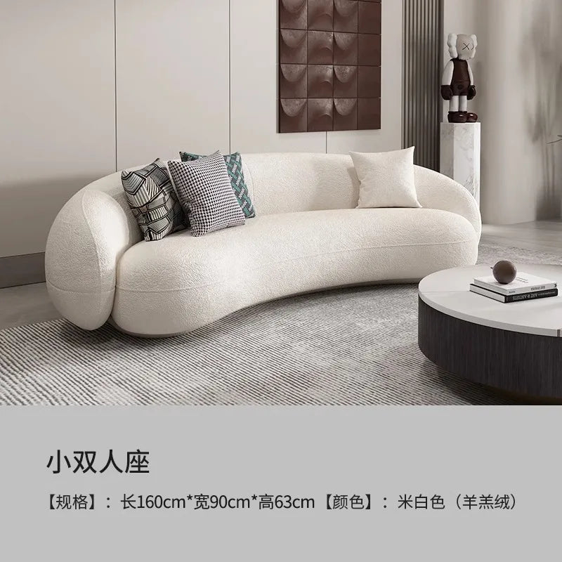 Corner Designer Living Room Sofas White Puffs Cute Relaxing Outdoor Sofa Patio Floor Sofa Garden Air Divano Balcony Furniture