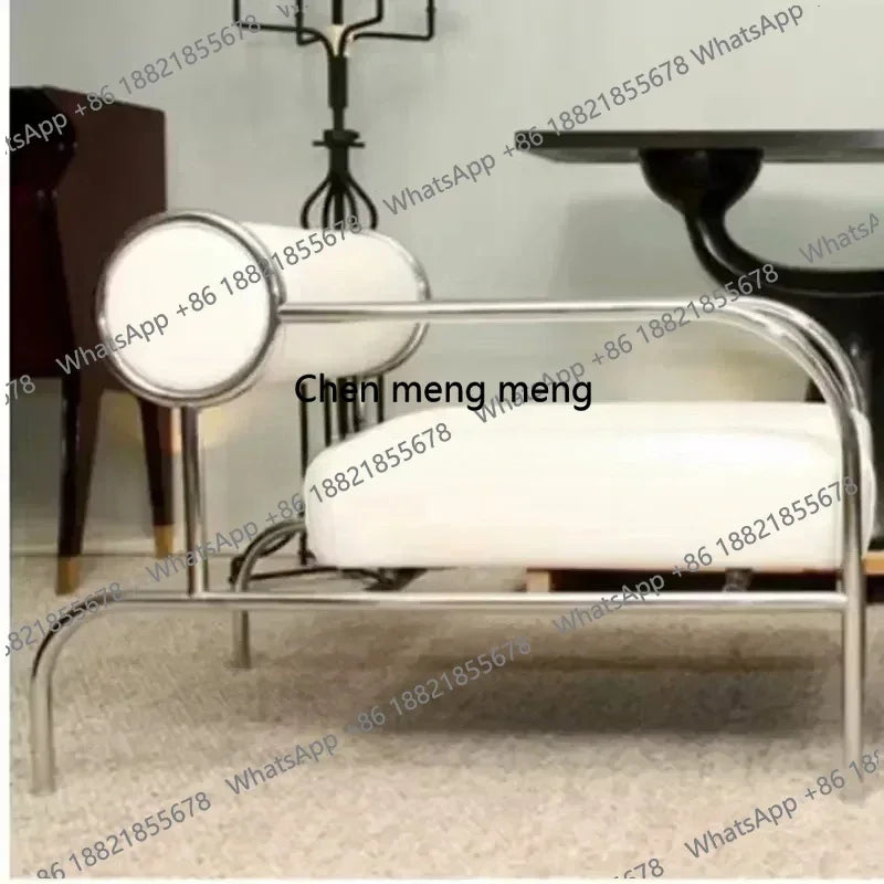 Designer Chair Gaming Living Room Chairs Arm Sofa PU Leather Modern Lazy Chair Designer Unique Fauteuil Salon Single Sofa