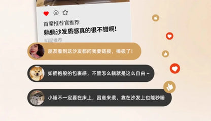 A182 C Medieval reclining sofa chair study balcony villa leisure single retro lazy sofa