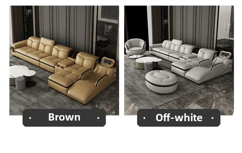 European Luxury Living Room Sofas Home Leisure Sofa Bed Recliner Design Living Room Furniture Modern Corner Smart Massage Sofa