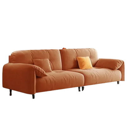 Large  Apartment Sofa Wood Lounge  Puffs Recliner Longer Sofa Modern Designer Luxury Nordic Muebles Para El Hogar Home Furniture