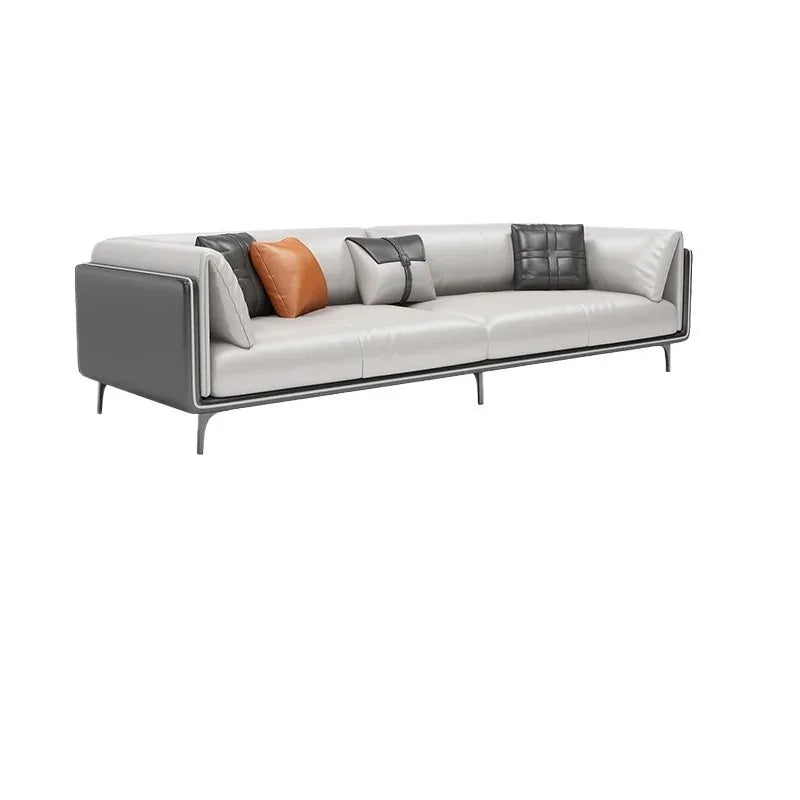Minimalistic Elegant Sofa Nordic Style European L Shape Modern Lounge Sofas Living Room Modular Divani Da Soggiorno Furniture