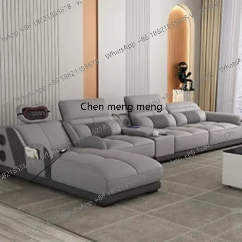 ZHOffice Nordic Modern Living Room Sofas Relaxing European Recliner Sofas Floor Massage Creative Schlafsofa Postmodern Furniture