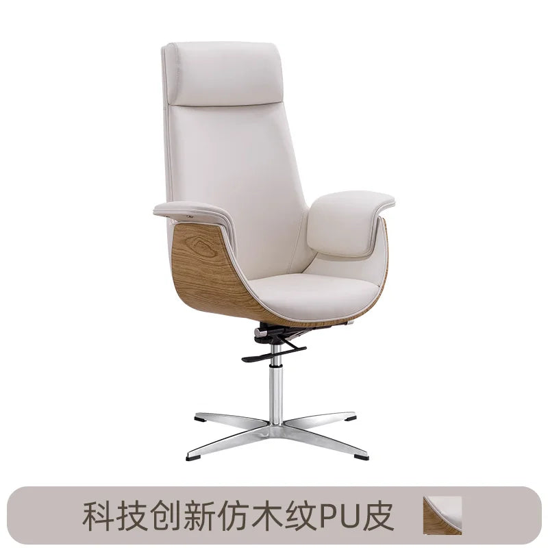 Simple Ergonomic Office Chair Footrest Nordic Style Modern Design Office Chair Comfortable Luxury Chaise Bureau Office Furniture