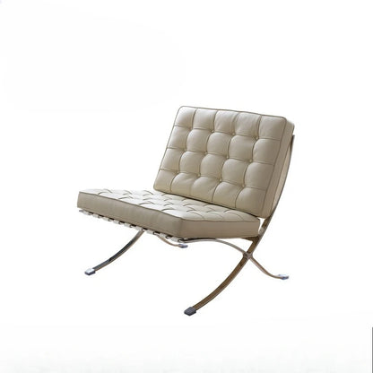 Stainless Steel Relaxing Chair Sturdy and Durable Single-person Sofa Chair Modern Leisure Chair Luxury Living Room Furniture