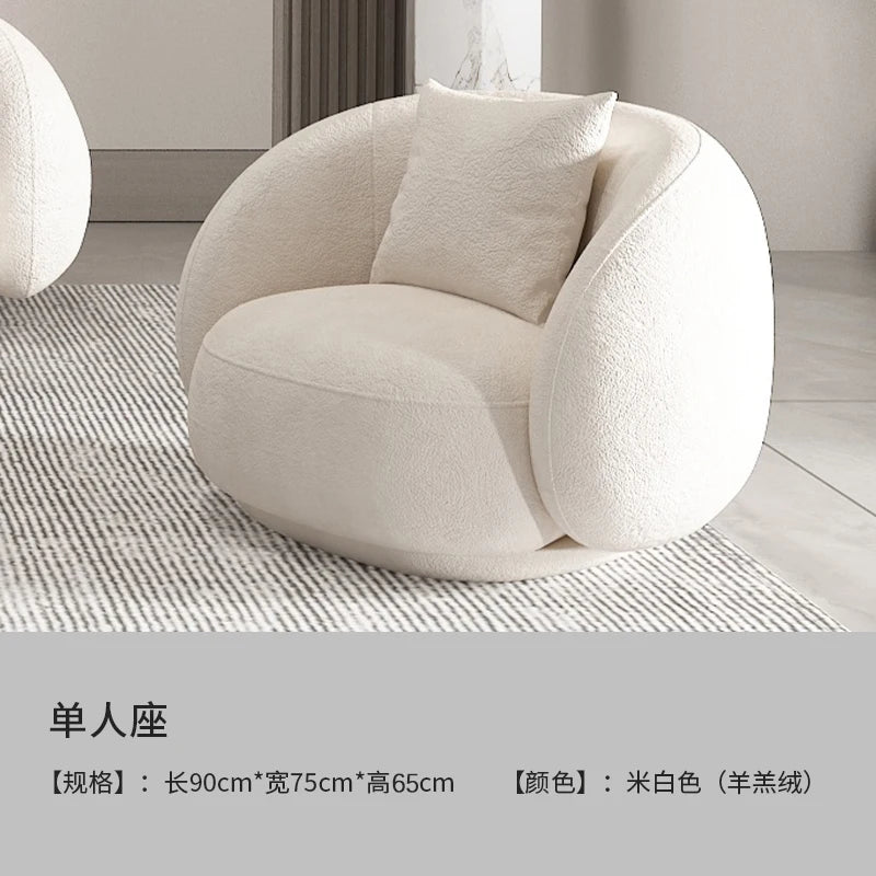 Corner Designer Living Room Sofas White Puffs Cute Relaxing Outdoor Sofa Patio Floor Sofa Garden Air Divano Balcony Furniture
