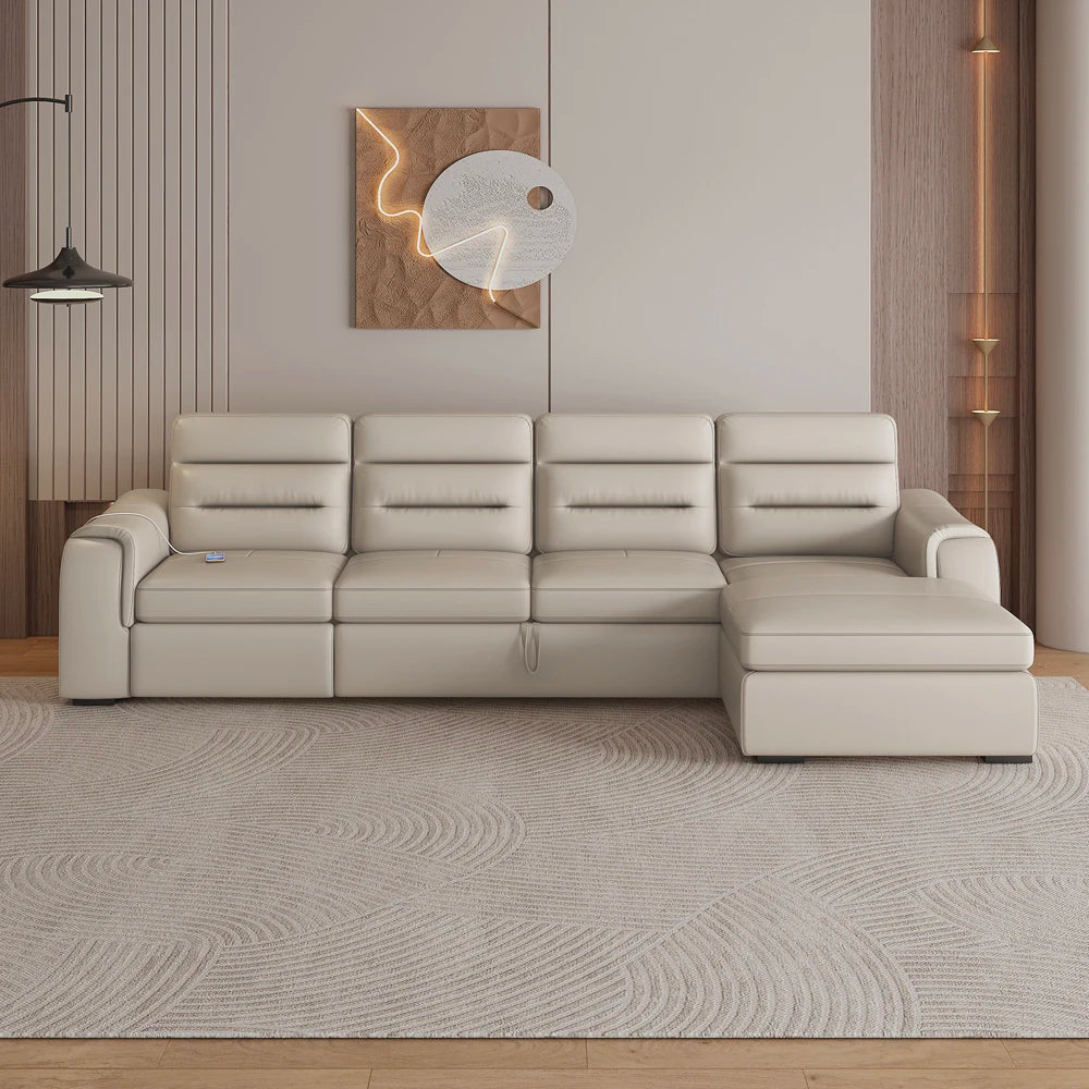 Modern living room sofa intelligent with storage corner sofa sleeping function electric recliner folding sofa