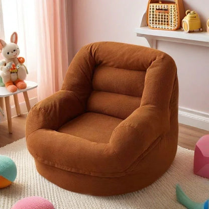 Single Person Sofa Chair EPS Particle Leisure Recliner Small Apartment Living Room Bedroom Trendy Furniture