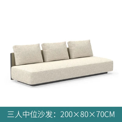Outdoor rattan sofa, terrace, leisure rattan chair, tea table, courtyard villa, garden, living room, sunroom, rattan sofa combin