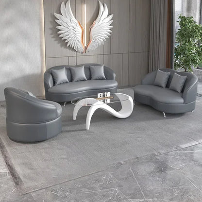 Grand canapé de luxe blanc imperméable à l'eau Simple vert Chaise longue nouveau canapé naturel concepteur Muebles Para dortoir meubles