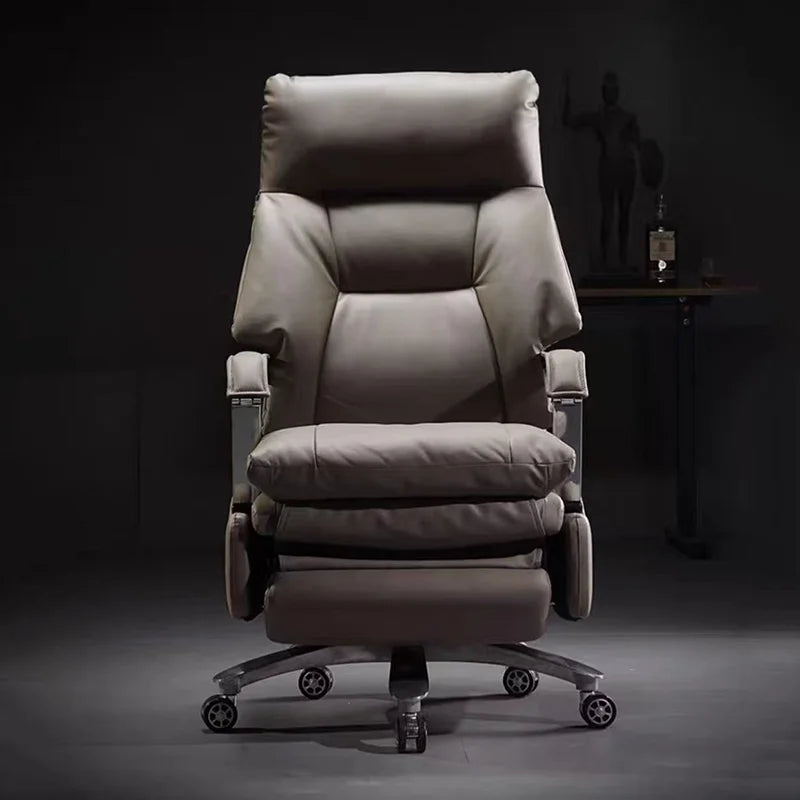 Electric massage boss chair, computer chair, comfortable sitting, office chair, backrest, reclining sofa chair