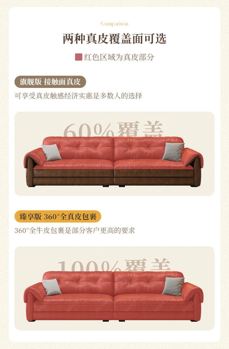 French leather Sofas Living Room family nordic minimalist Sofas luxury europe salas y sofas muebles economicos home Furniture