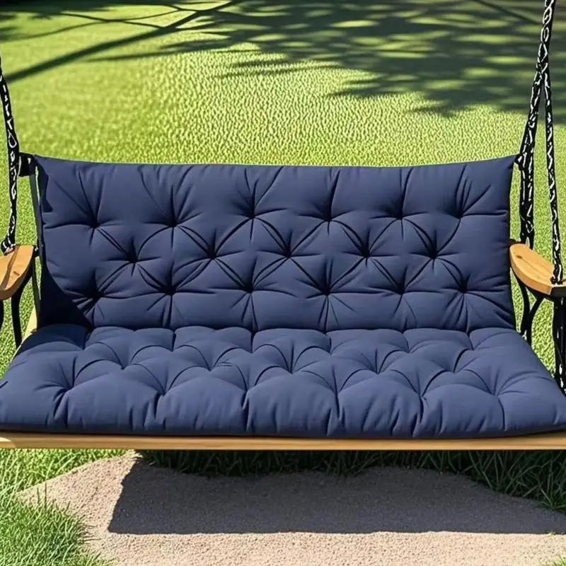 Comfort Focused Swing Swing Cushion Waterproofie Swing Cushions 60x40Inch Thicked Cotton Filling Slip Proof Base