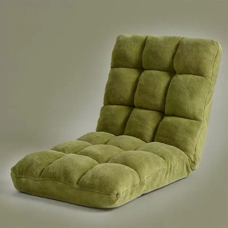 Multifunctional Simple Leisure Single Sofa Chair Recycled Foam Folding Adjustable backrest Floor Chair for Living Room Study