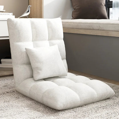 Lazy sofa single tatami bedroom balcony dormitory small sofa bed back chair folding cute floor chair