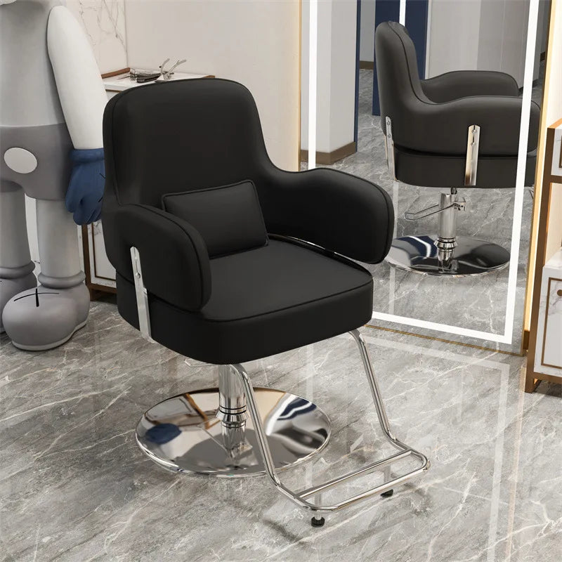 Hairdressing chair Internet celebrity barber shop chair Hair salon special lift fashion seat Hair cutting chair