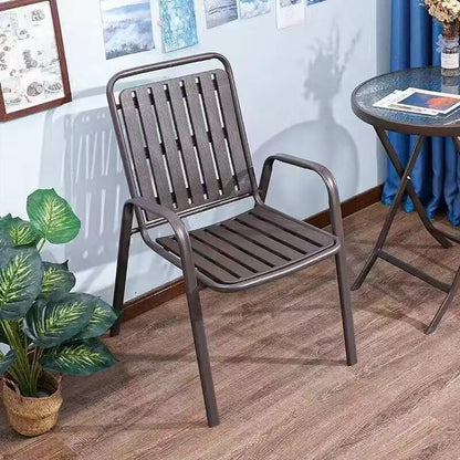 Outdoor, Leisure, Wrought Iron, Backrest Chair, Courtyard, Terrace, Chair, Stool, Living Room, Bedroom