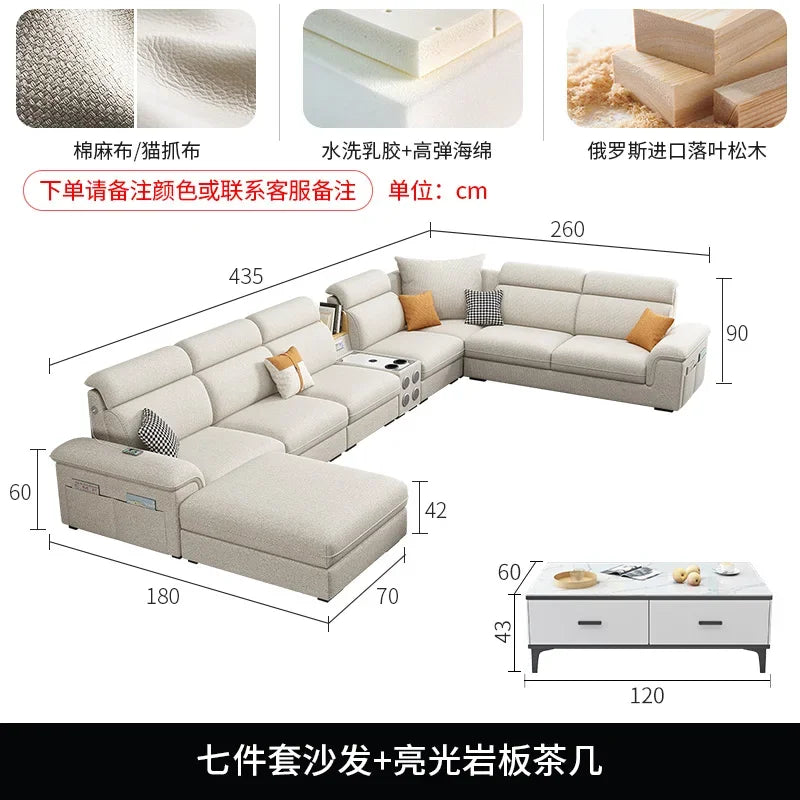 Minimalist Leather Frame Sofa Gaming Background Modular Sleeper Sofa Modern Recliner Lounge Lazy Women Divano Lounge Furniture