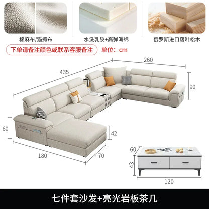 Minimalist Leather Frame Sofa Gaming Background Modular Sleeper Sofa Modern Recliner Lounge Lazy Women Divano Lounge Furniture