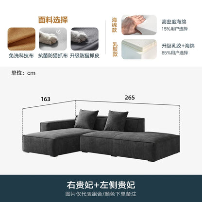 Minimalist Longue Elegant Sofas Girls Puff Sectional Design Sofa Modern Corner Trendy Lounge Bedroom Divano Salon Furniture