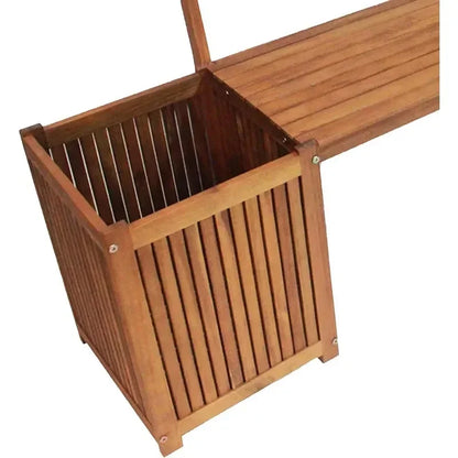 SAT2 Leigh Country Banc d'extérieur en bois durable pour tous les temps, patio d'arrière-cour, balcon d'entrée ou sièges de meubles de terrasse