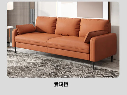 Scratch Protector Sofa Relax 3 Seater Brown Classic Sofa Armchair Lounge European Design Divano Living Room Furniture TY100YH